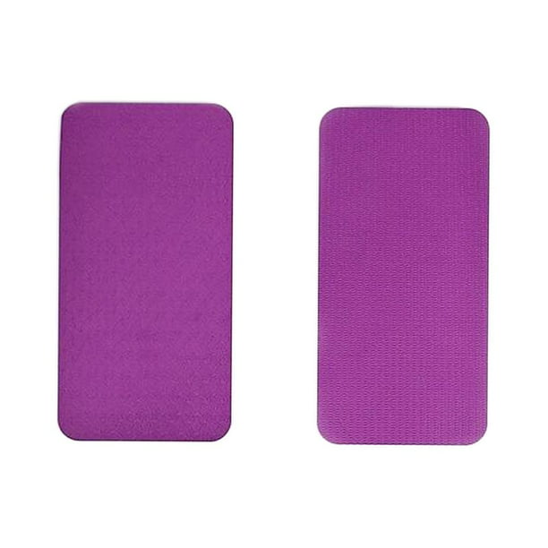 2pcs Extra Thick Yoga Mat 8mm Non Slip Exercise Gym Sport Knee Elbow Support Pad